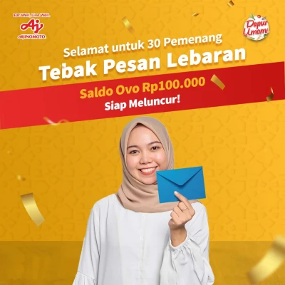 PEMENANG TEBAK PESAN LEBARAN